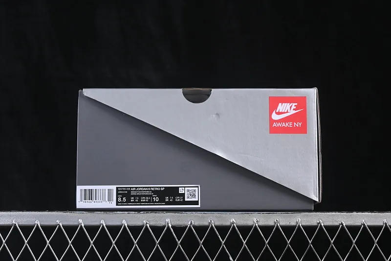 All categories Air Jordan Jordan series basketball shoes Air Jordan 6 OG version Awake NY x Air Jordan 6 "Denim Blue" AJ6 Joe 6 Denim Blue IQ5706-400